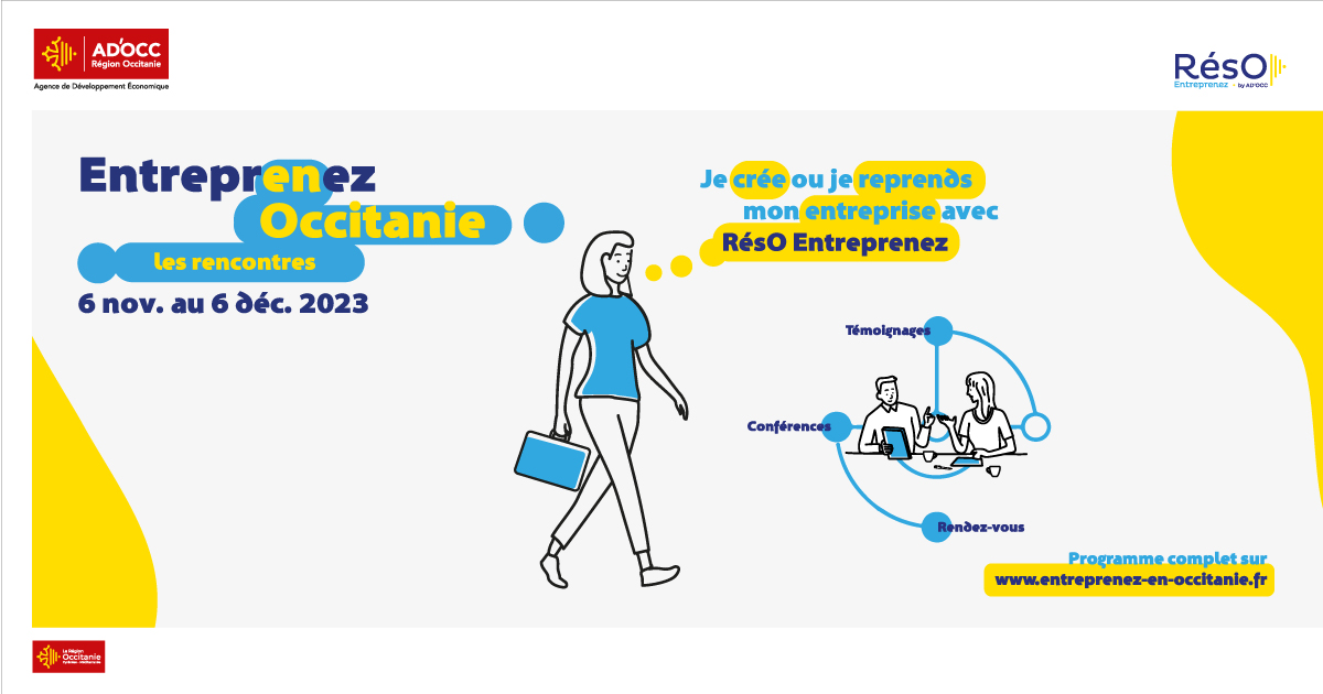 2023 Entreprenez en occitanie vignette RS générique